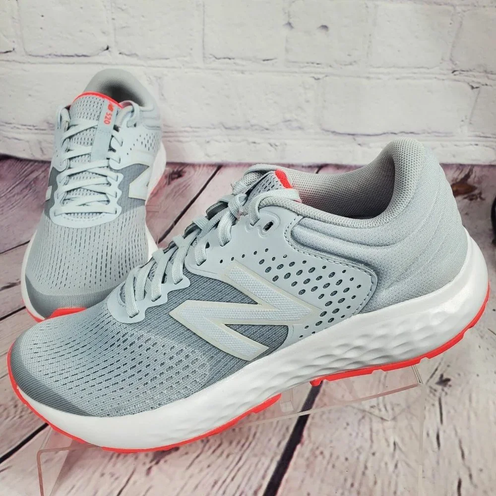 New Balance Women's Size 8.5 Grey Running Shoes Sneakers - Picture 2 of 13